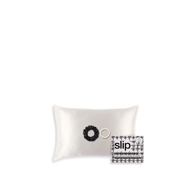 Pure Silk Queen Gift Set with Lace Trim Charm