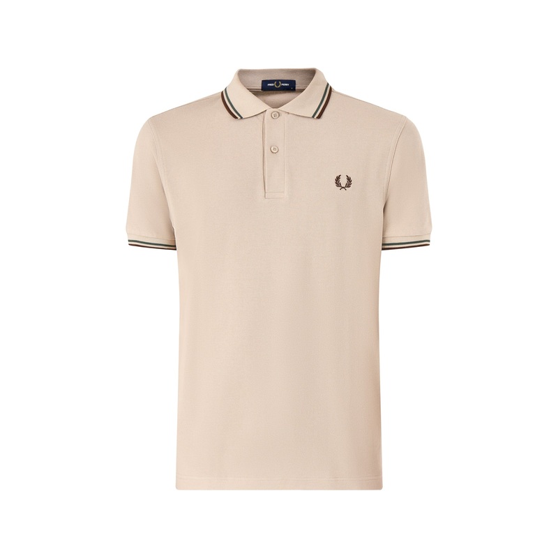 Twin Tipped Polo Shirt Green