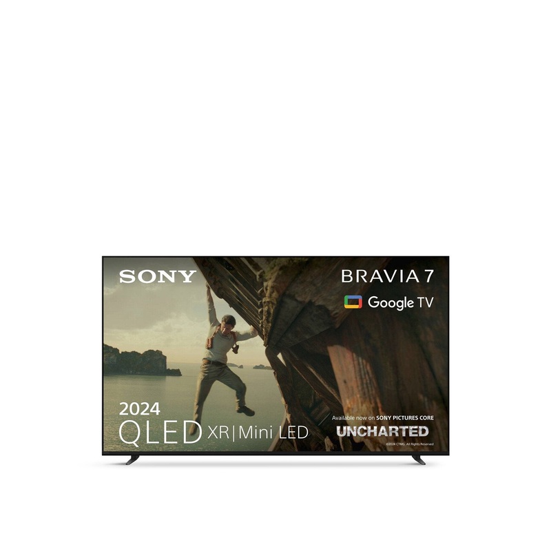 Bravia 7 K65XR70PU 65Inch 4k HDR Google Smart TV Acoustic Surface Audio Chromecast and Apple Airplay 2024