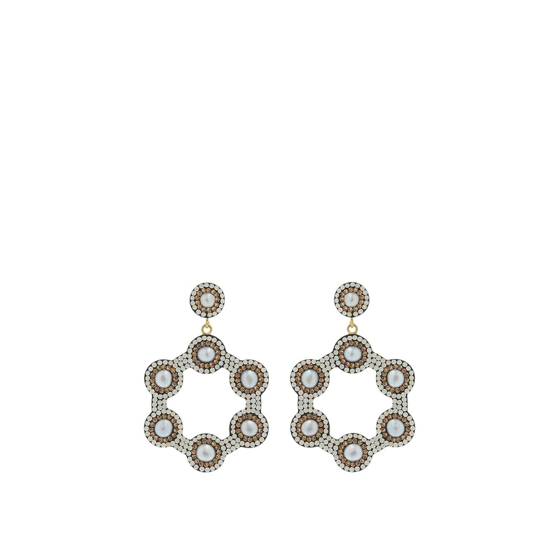 Baroque Pearl Mini Hoop Earrings