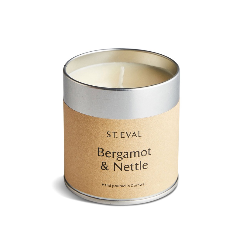 Bergamot and Nettle Tin Candle