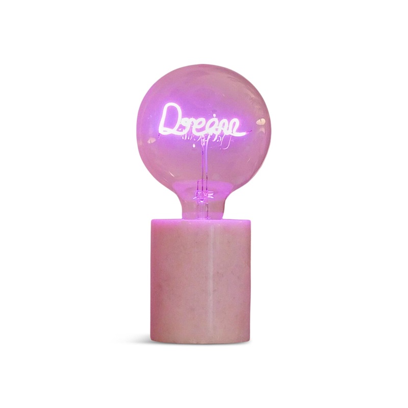 Dream Pink Screw Down Bulb