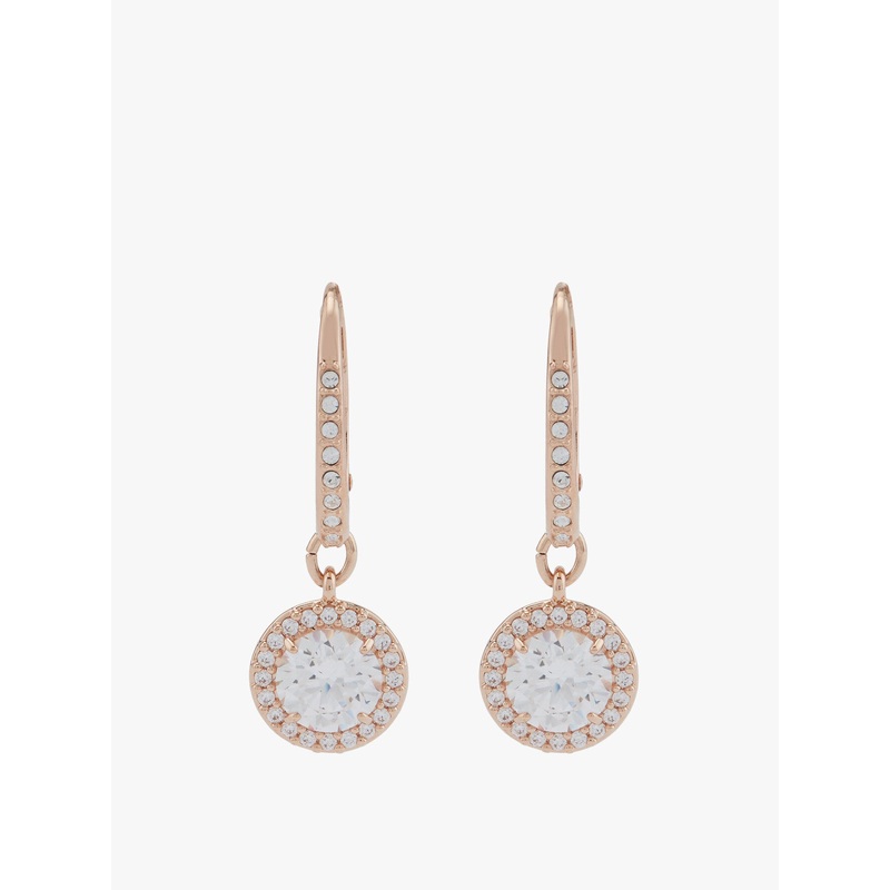 Constella Round Cut Drop Earrings