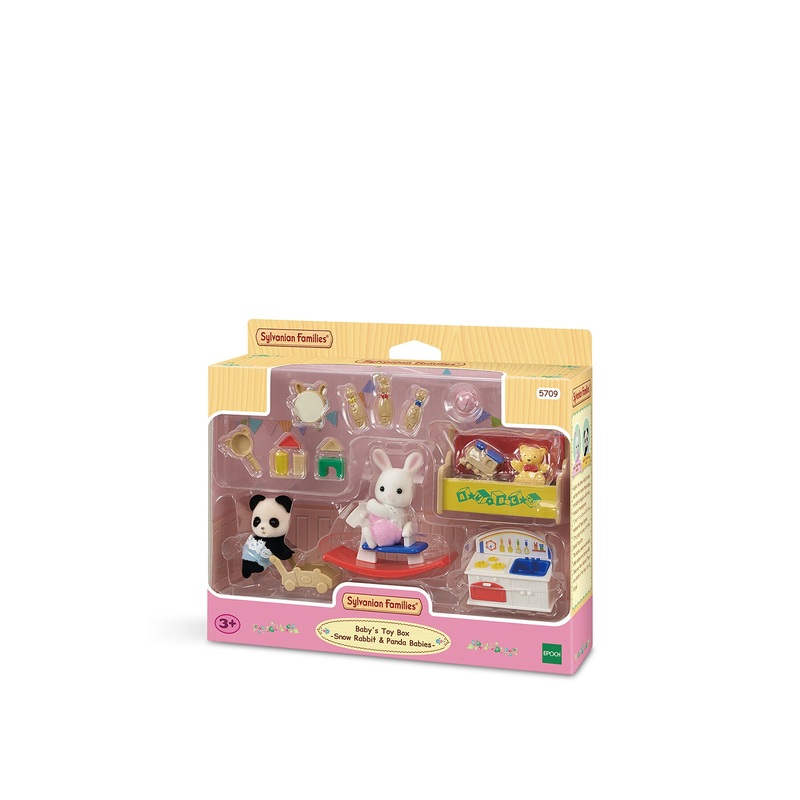 Babys Toy Box - Snow Rabbit Panda Babies