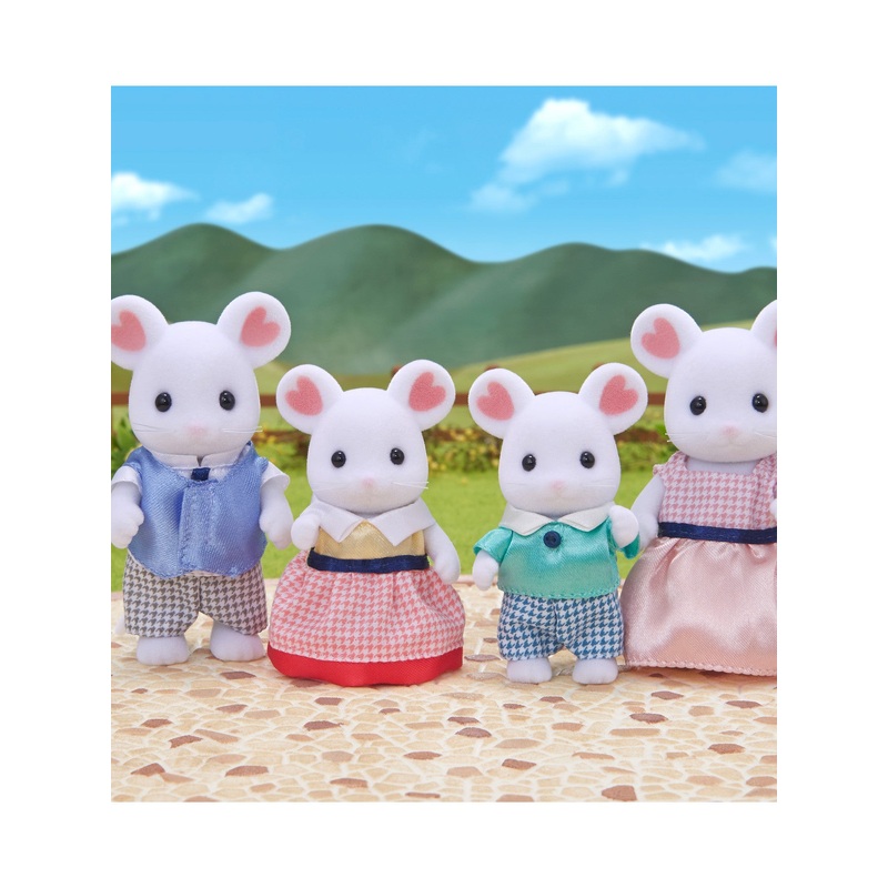 Marshmallow Mouse Family