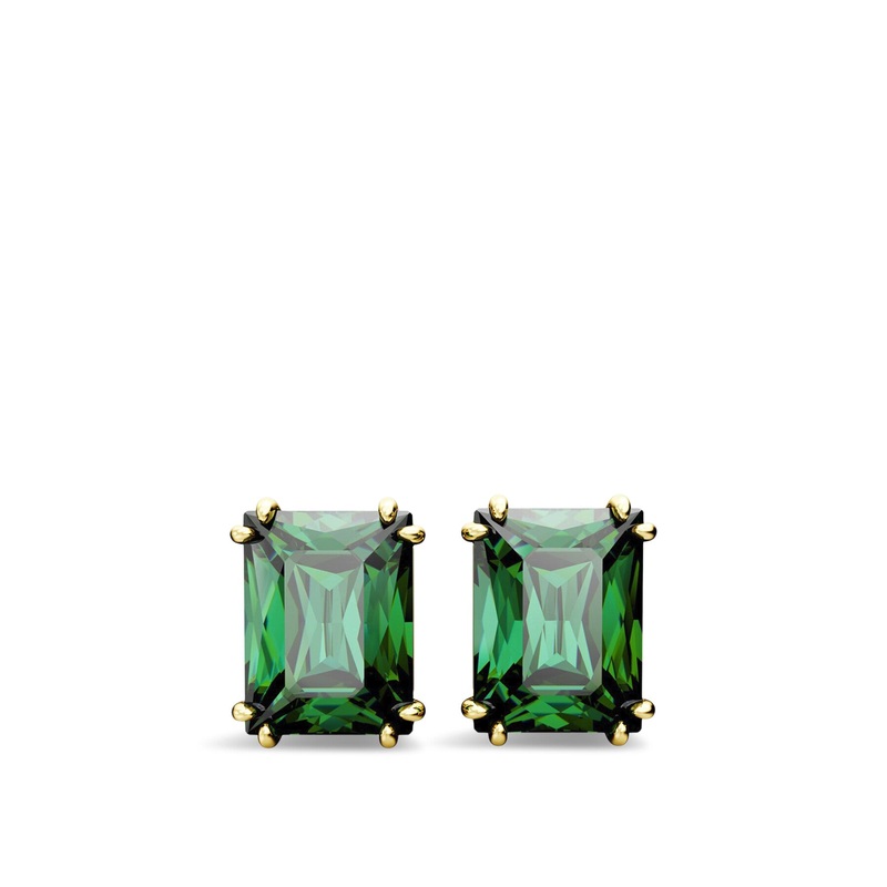 Matrix Rectangular Stud Earrings