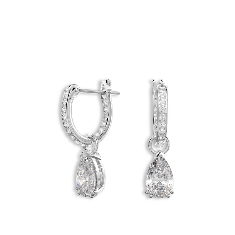 Millenia Pear Cut Hoop Earrings