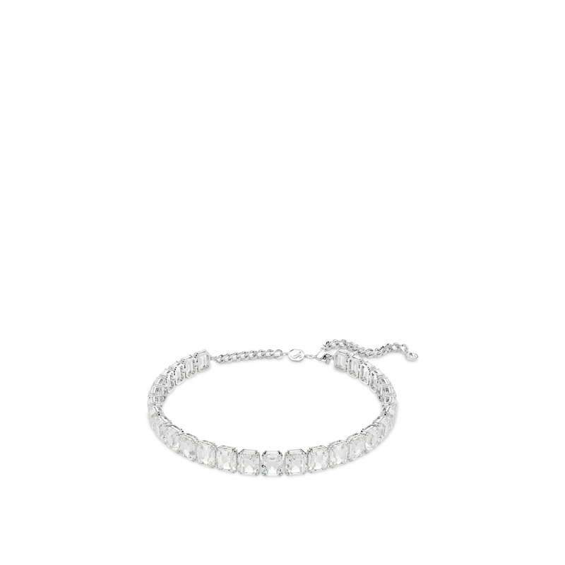 Millinenia Octagon Cut Crystal Necklace