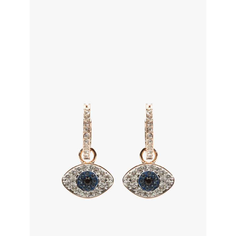Swarocski Symbolic Evil Eye Earrings