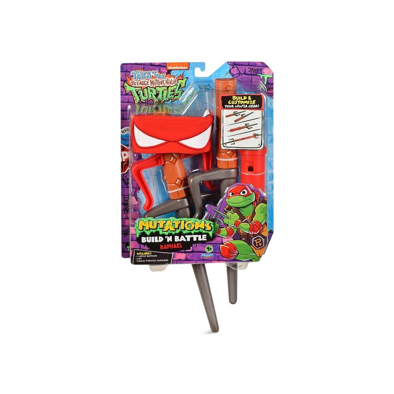 Tales Of The TMNT Mutation Build N Battle Raphaels Weapon