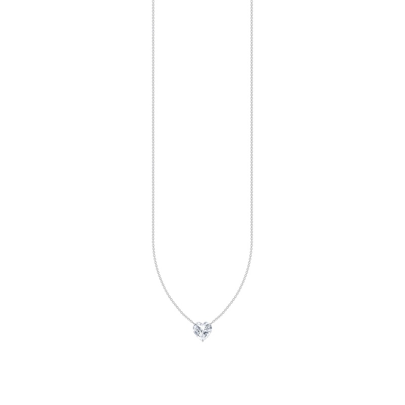 Heart Crystal Pendant Necklace
