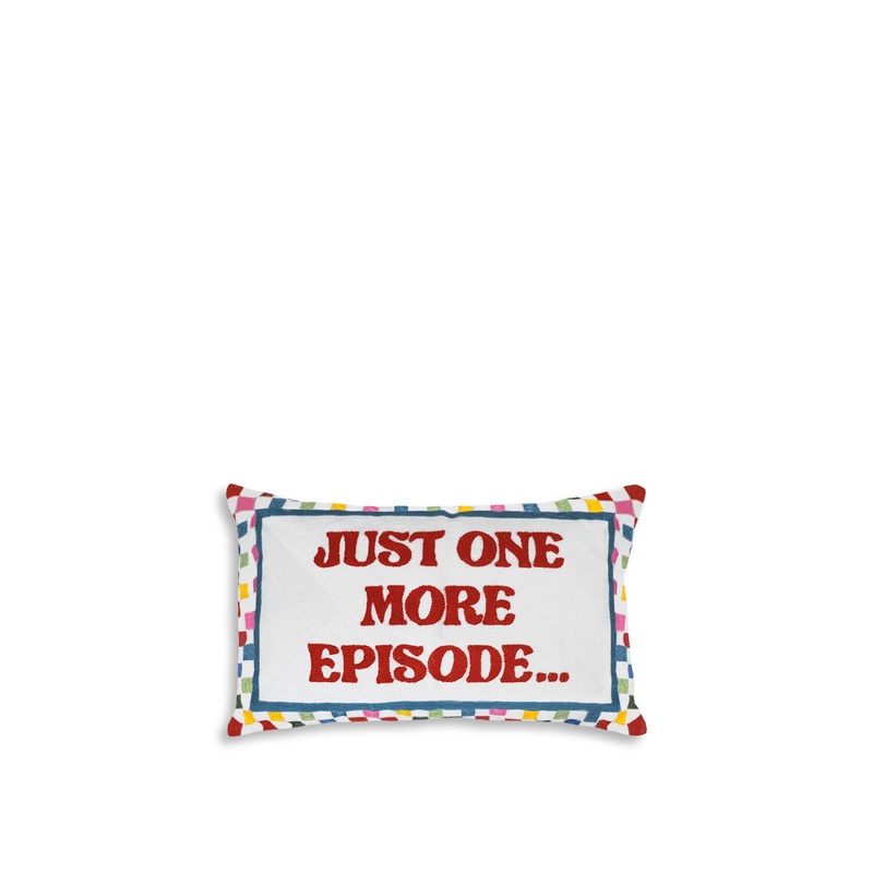 Just One More Episode Cushion