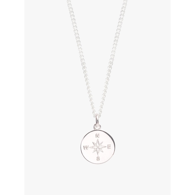 Large Compass Necklace