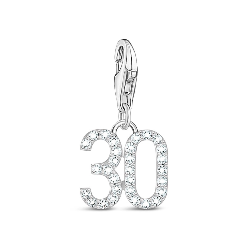 Sparkling 30th Charm