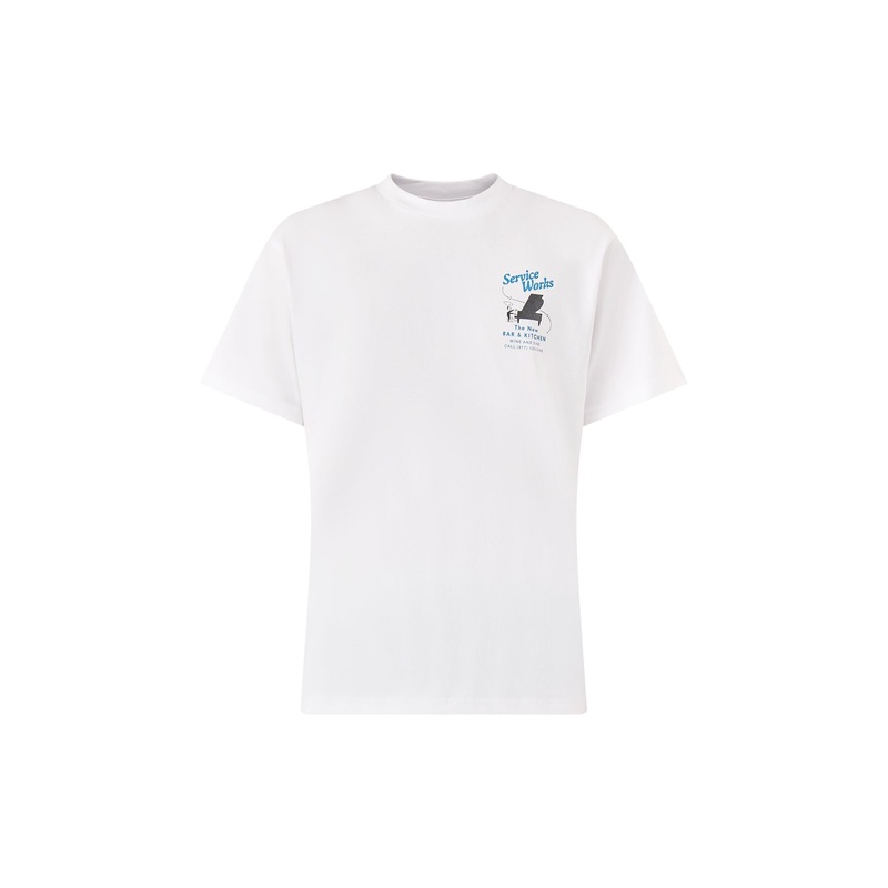 Bar + Kitchen Tee White