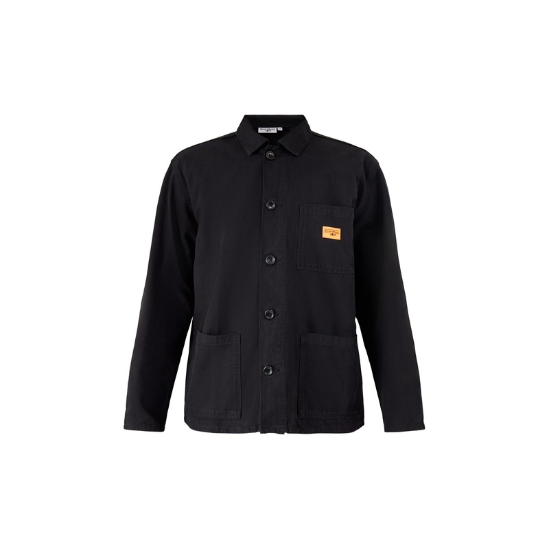 Canvas Chore Shirt Black