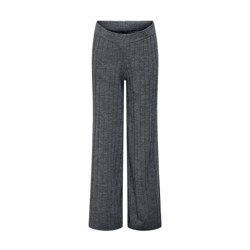 Kogtessa Pant Knit Dark Grey Melange