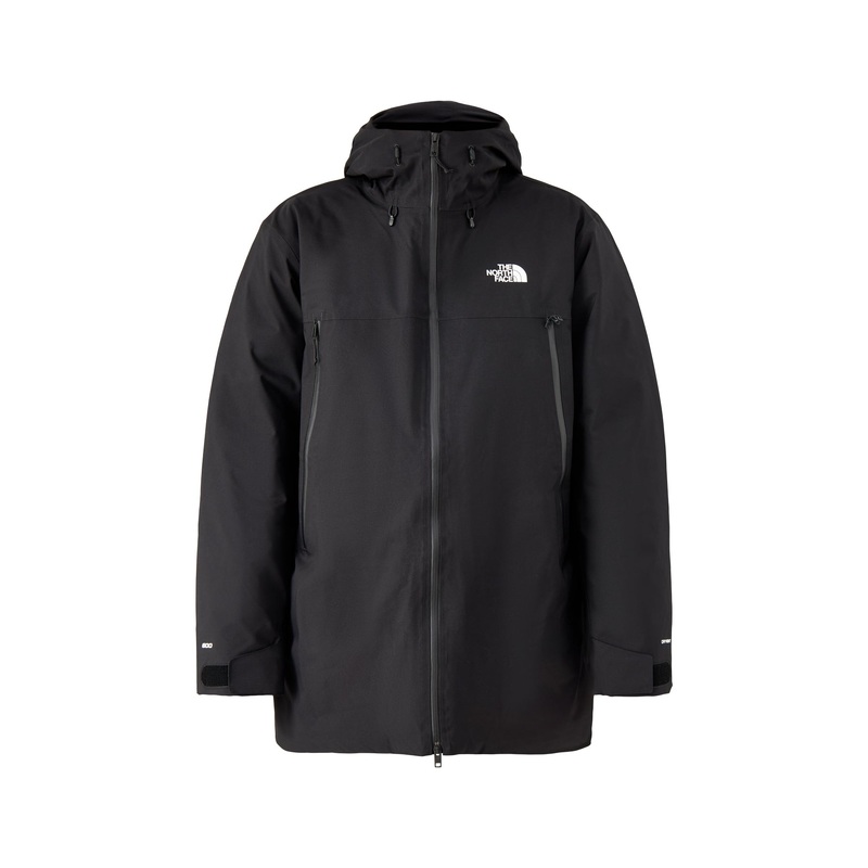 Mountain Range Down Parka Black