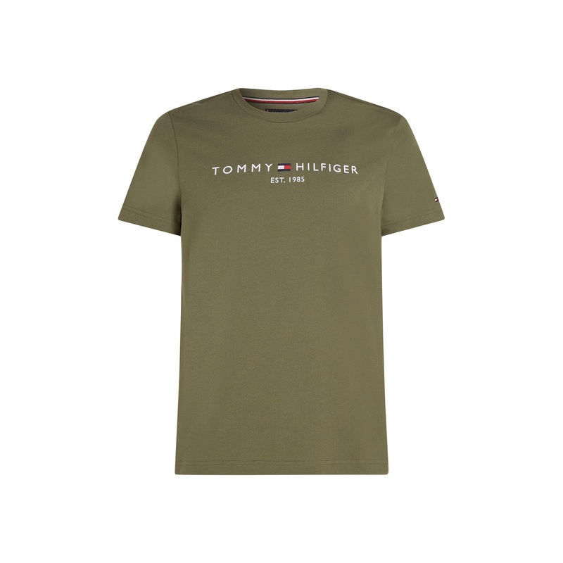 Logo Embroidery Slim T-Shirt