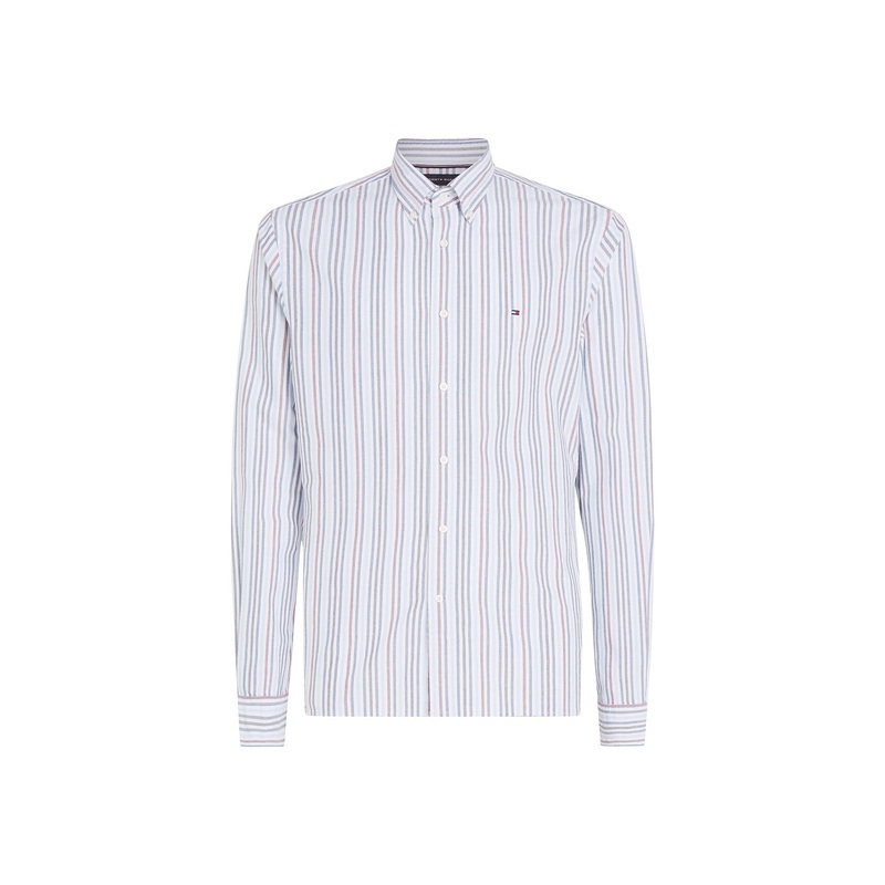 Multi Stripe Regular Fit Oxford