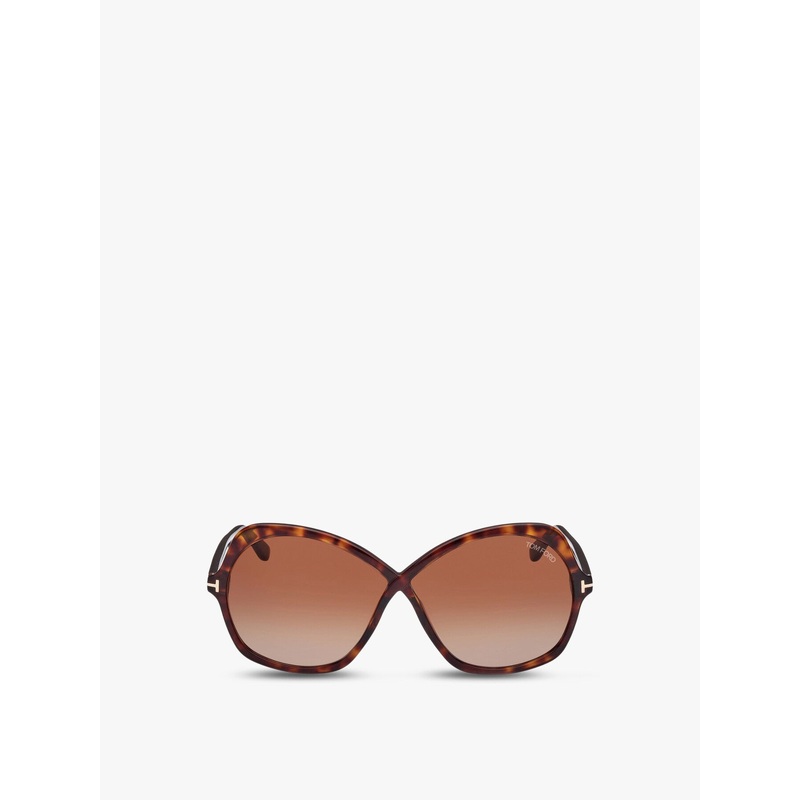 Rosemin Oversized Wrap Acetate Sunglasses