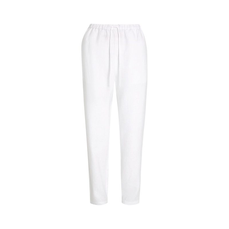 Casual Tapered Drawstring Trousers