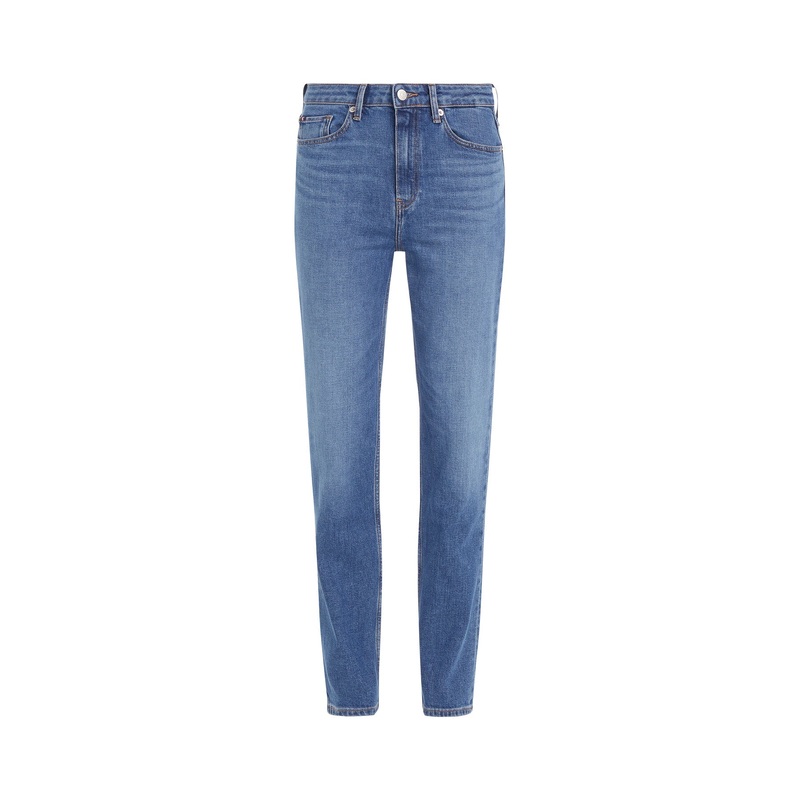 Classics Melany Mid Rise Fitted Straight Jeans