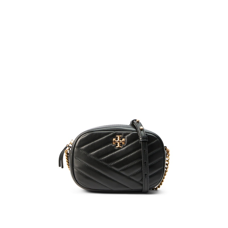 Kira Chevron Camera Bag Black