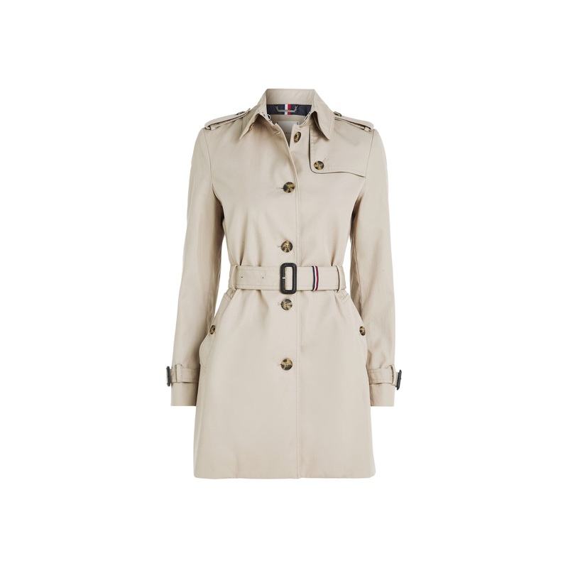 Single Breasted Trench Coat