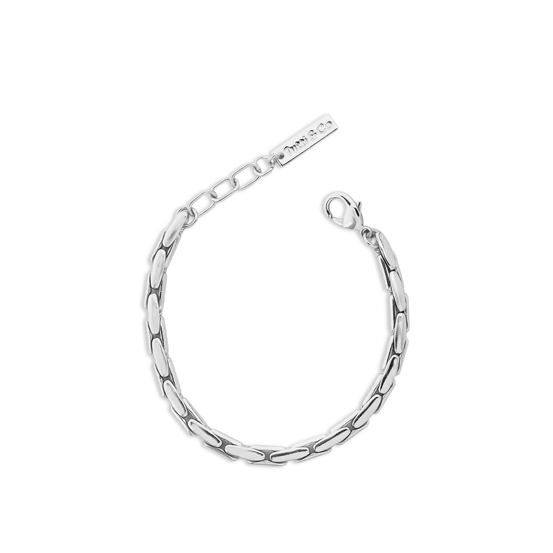 Flat Rope Chain Bracelet