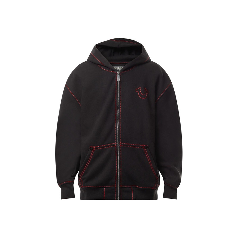 Fleece Super T Full Zip Up Buddha Embroidery