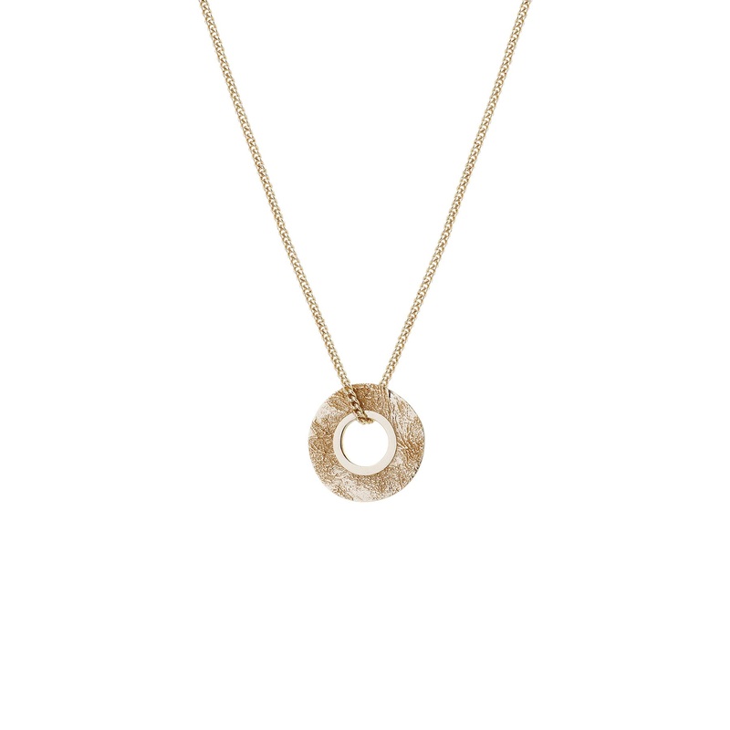 Mineral Necklace Gold