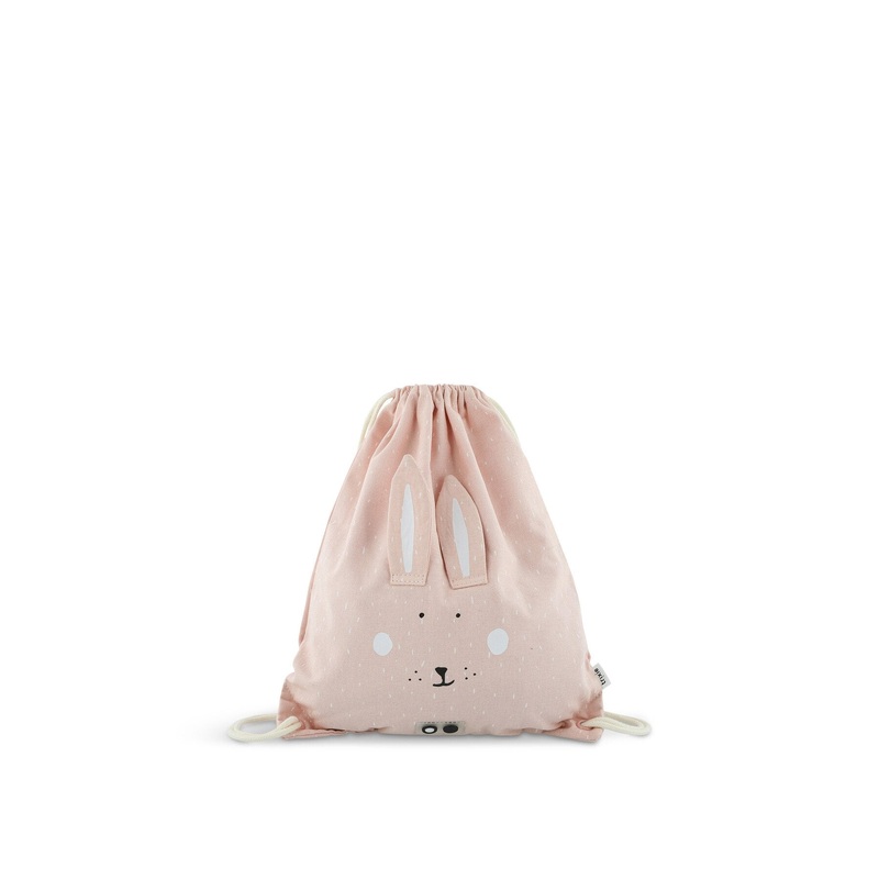 Mrs Rabbit Drawstring Bag