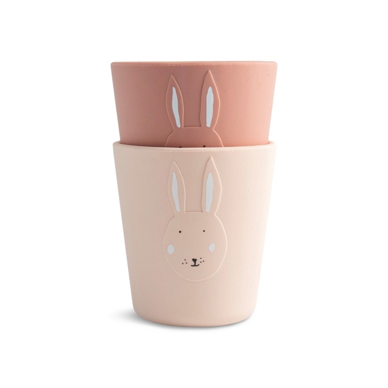 Mrs Rabbit Silicone Cup 2 pack