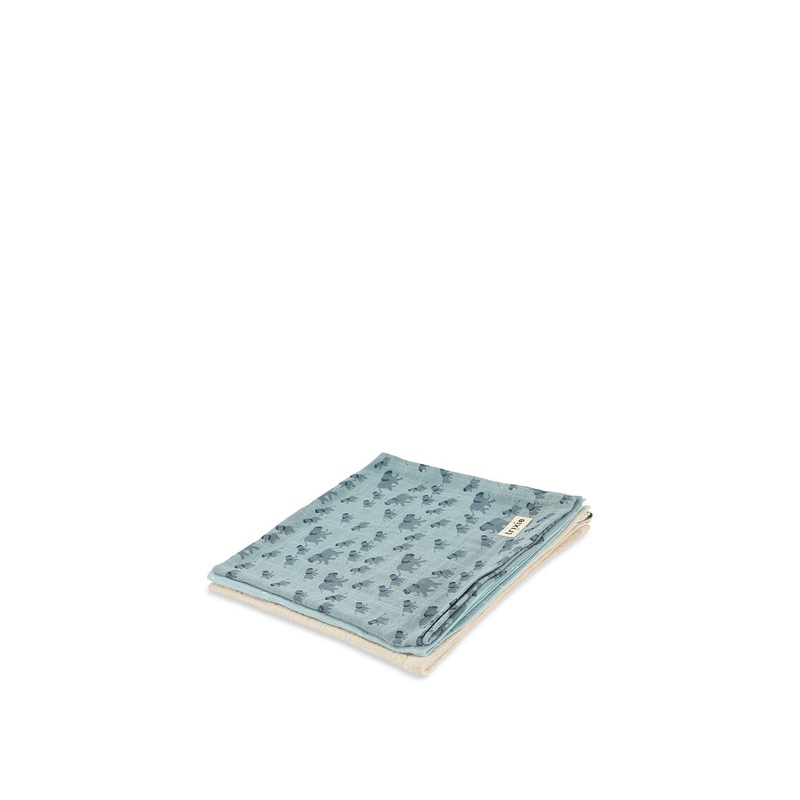 Muslin Cloths 3 Pack Mix Enchanting Elephant