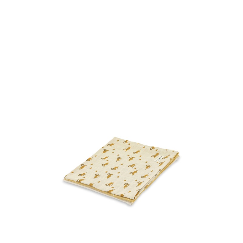 Muslin Cloths 3 Pack Mix Lively Lion
