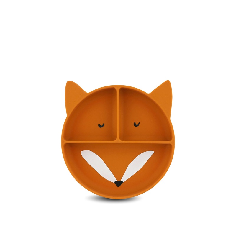 Silicone Divided Suction Plate Mr. Fox