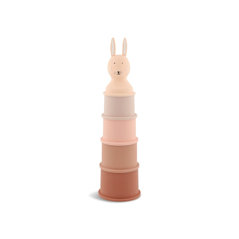 Stacking Cups 5Pcs Mrs. Rabbit