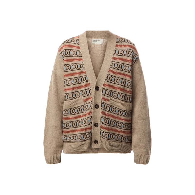 Langdale V Neck Wool Cardigan
