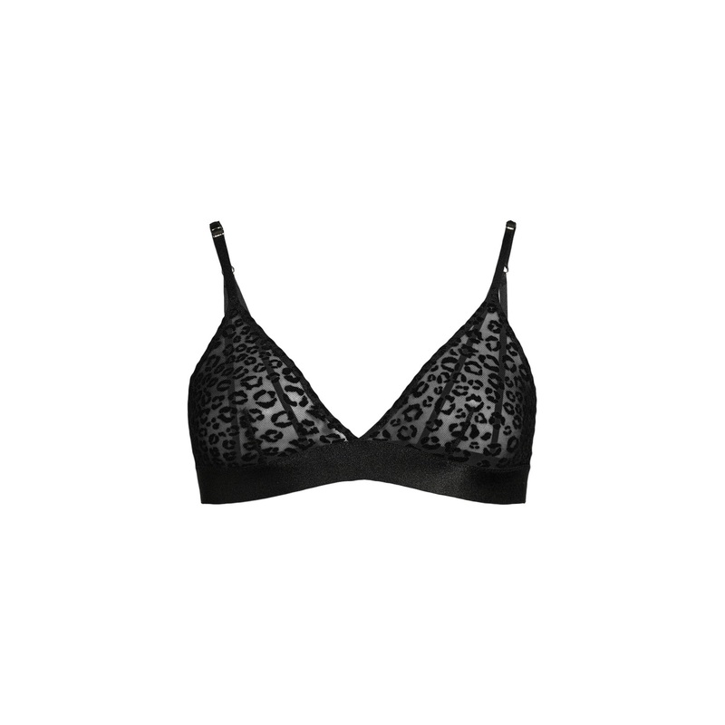 Mesh Triangle Bralette