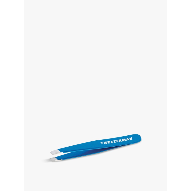 Mini Slant Tweezer Bahama Blue