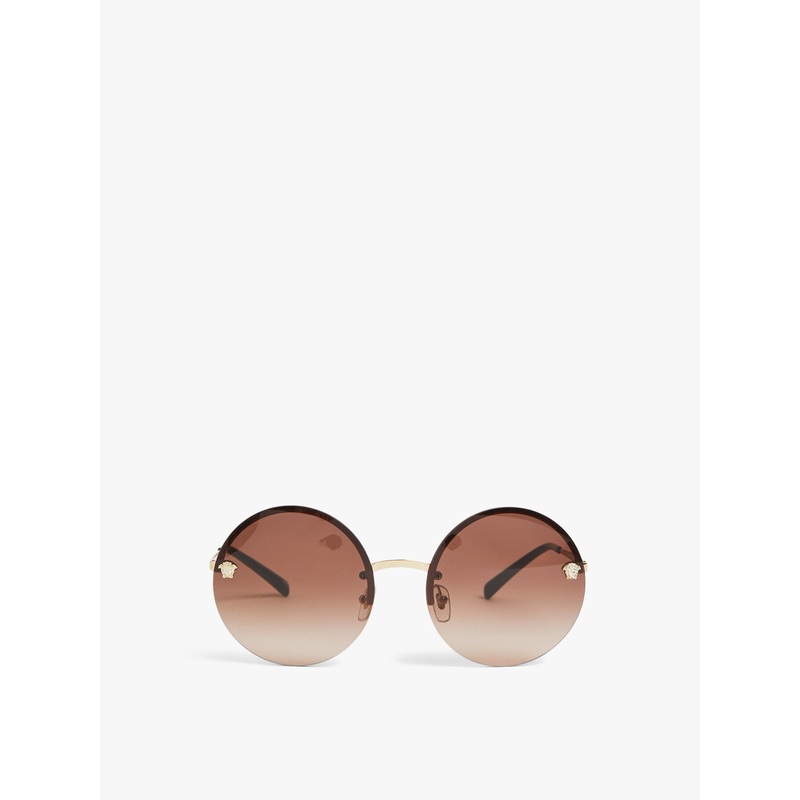 Round Rimless Sunglasses