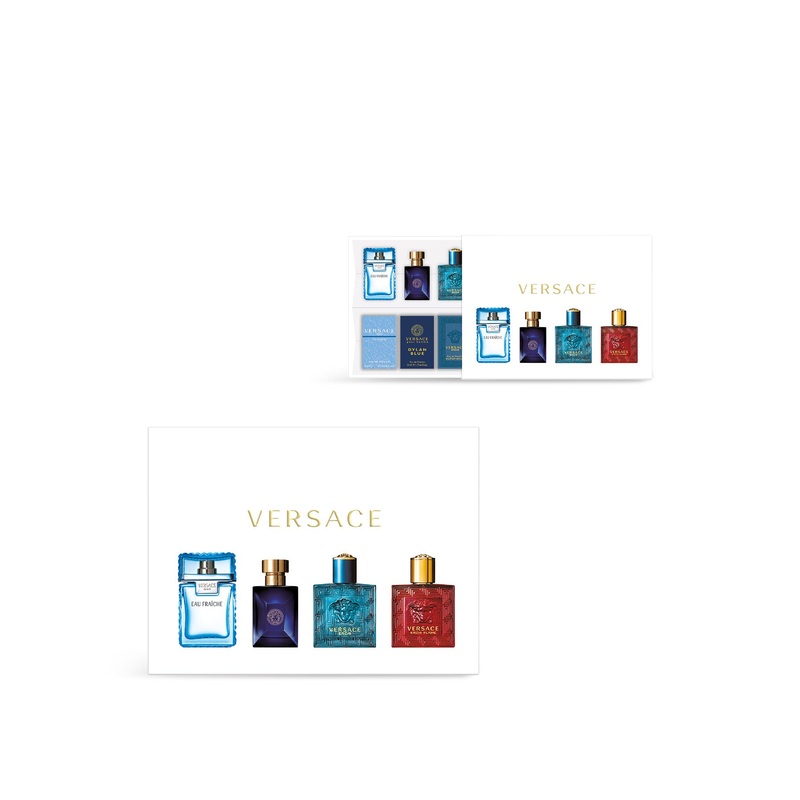 Versace Mens Miniature Set 4 x 5ml