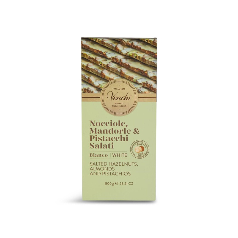 White Chocolate Salted with Salted Nuts Maxi Bar 800g