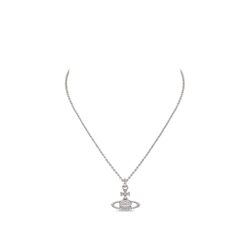 Mayfair Bas Relief Crystal Necklace