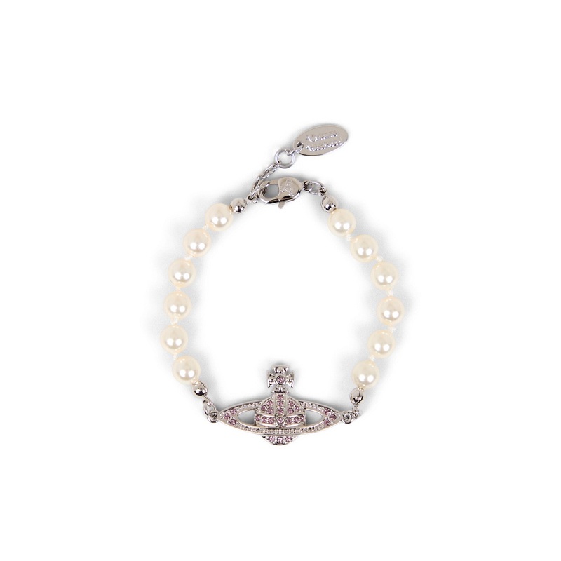 Mini Bas Relief Pearl Bracelet