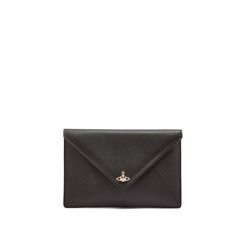 Saffiano Envelope Clutch Bag
