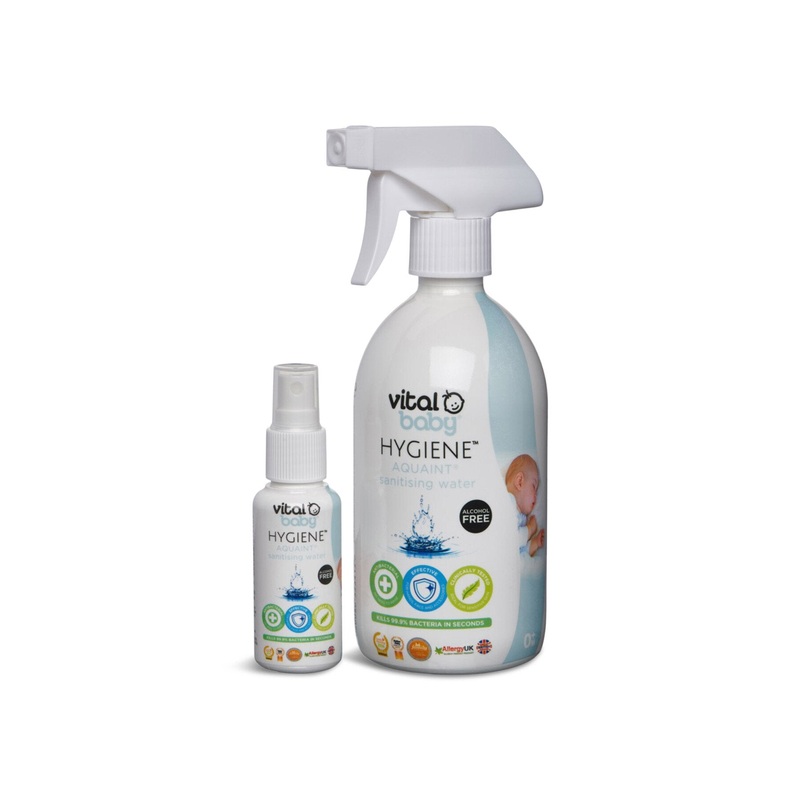 Vital Baby HYGIENE AQUAINT sanitising water 50ml