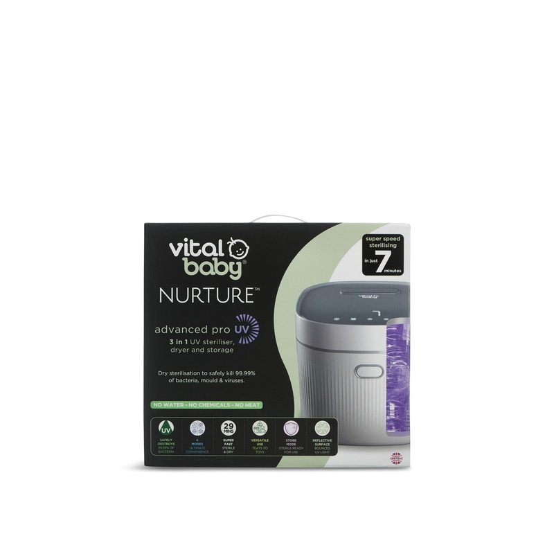 Vital Baby NURTURE advanced pro UV steriliser dryer