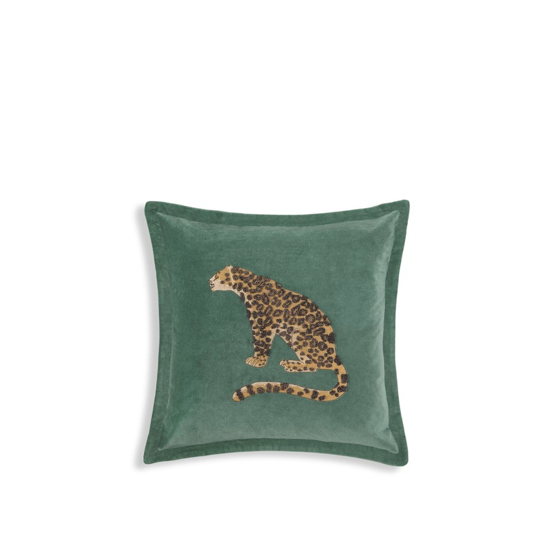 Waghoba Embroidered Feather Cushion